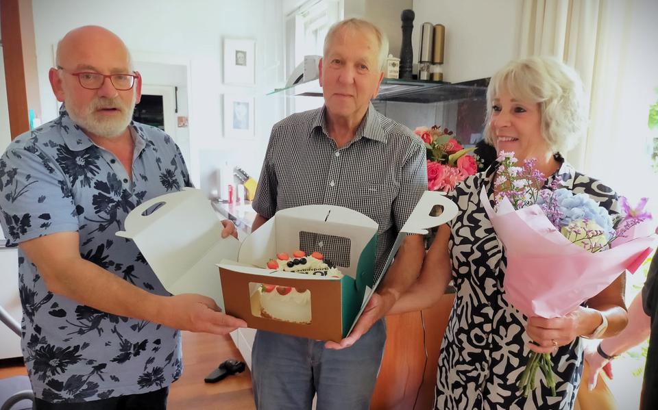 Asser bedankje Lodewijk osse en Irene